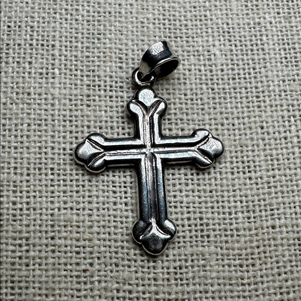 🧡 925 Silver Cross Pendant 🧡